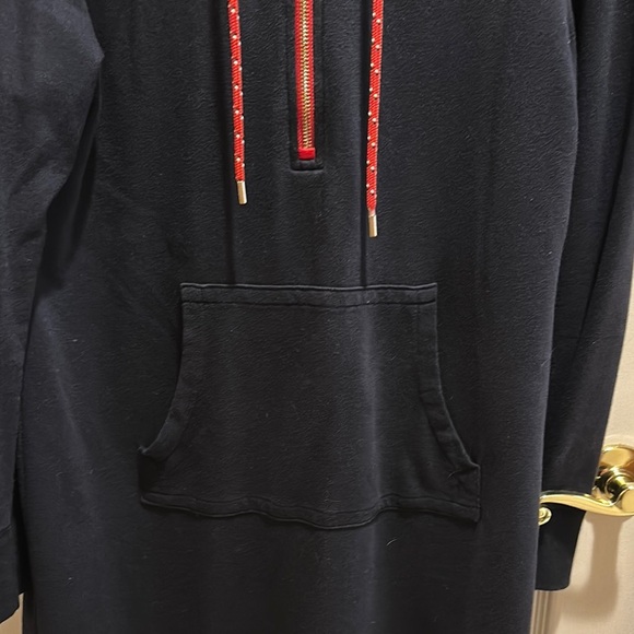 Tommy Hilfiger Navy and Red Sweatshirt Dress - Picture 3 of 8